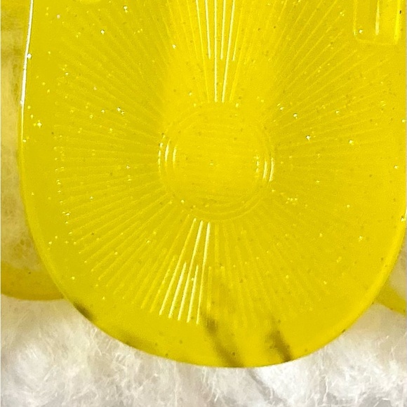 Katy Perry The Geli Yellow Rainbow Pool Beach Jelly Sandals Women Size 10-11 - Picture 6 of 9